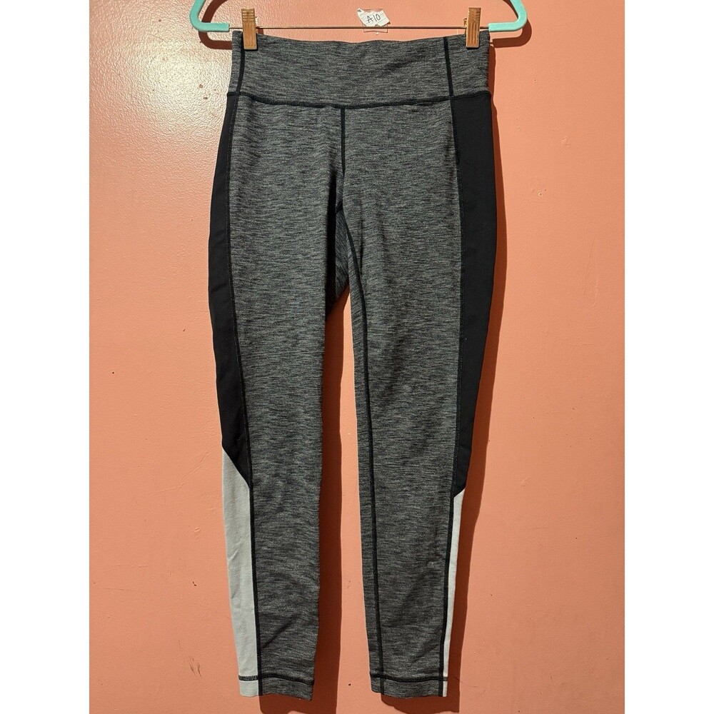 Athleta Womens Leggings M Medium Gray Activewear Athletic Bottoms Pants